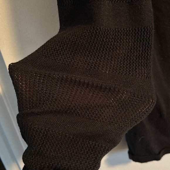 Lovely mixed jersey knit sweater - Picture 2 of 3